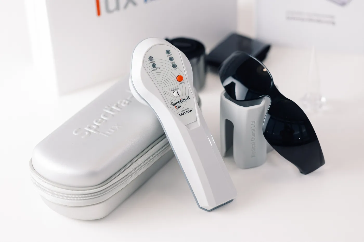 Spectra-H lux Produkt mit Zubehör